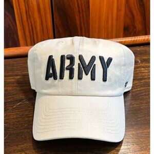 NEW Army Embroidered Khaki Adjustable Baseball Cap